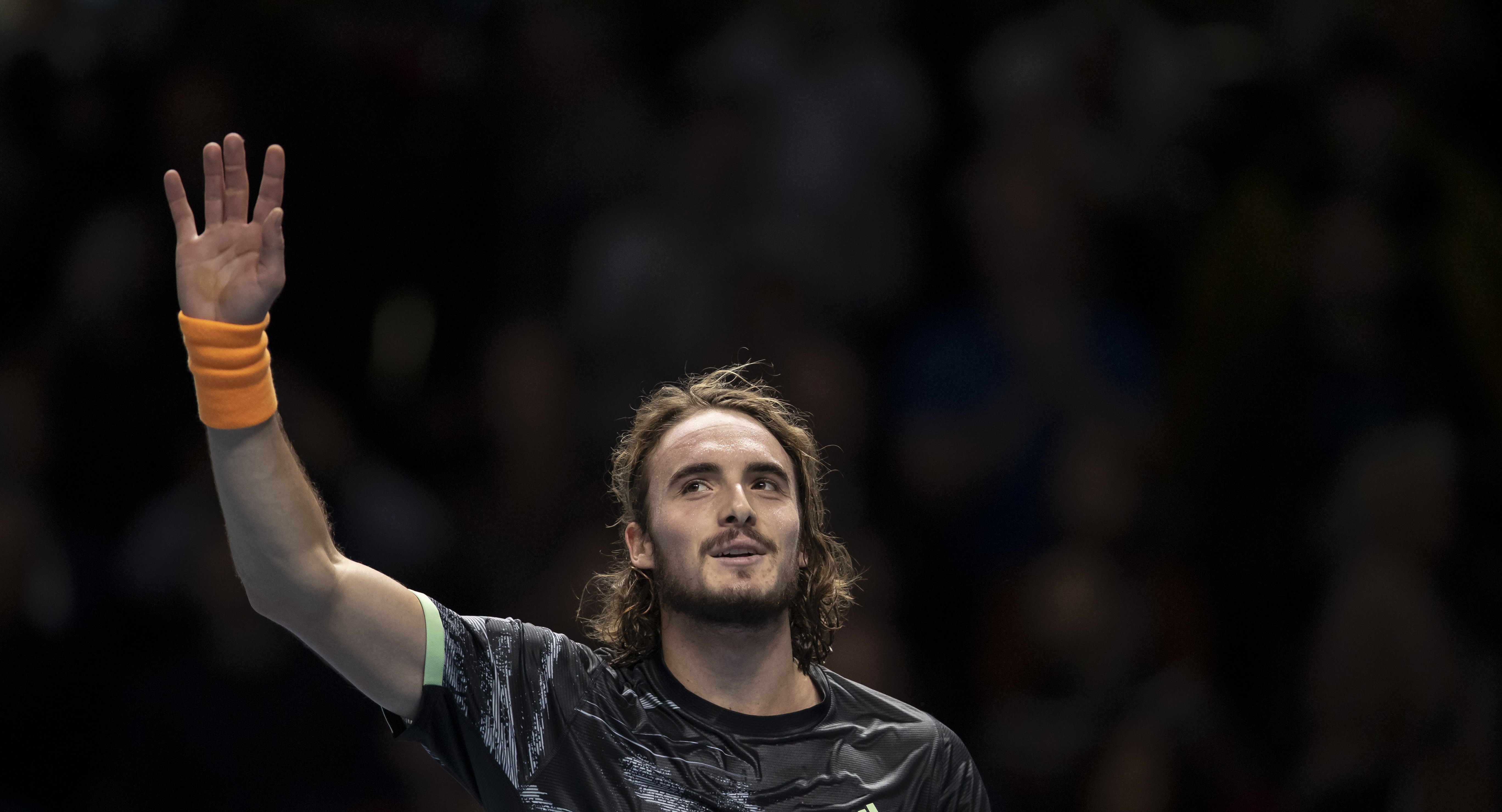 ATP总决赛力克戴维斯杯，西西帕斯高光表现